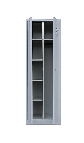 Steelboxx Mehrzweckschrank Kleider-Wäsche-Schrank Spind Kleiderspind 2-türi günstig online kaufen