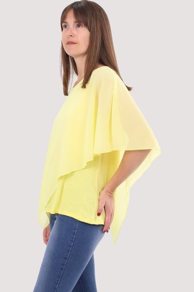 malito more than fashion Chiffonbluse 10732 günstig online kaufen