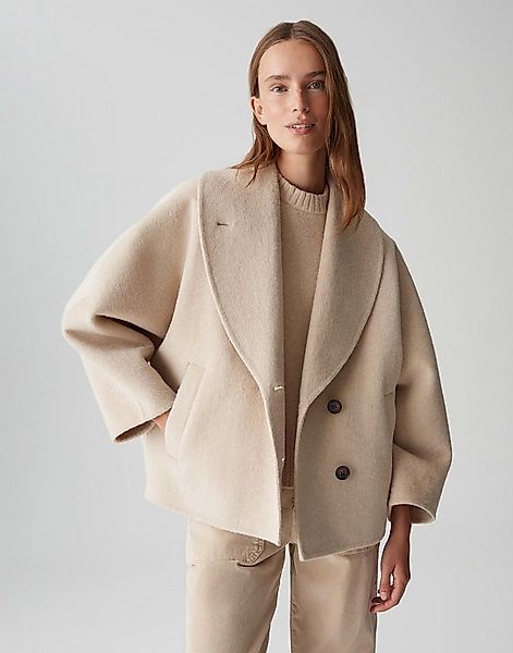 OPUS Cabanjacke HILLWA aus weichem Wollmix ovaler Schnitt, weicher Griff, z günstig online kaufen