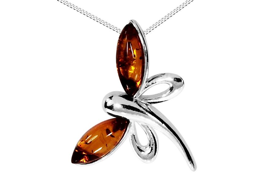 OSTSEE-SCHMUCK Kette mit Anhänger Ostsee-Schmuck Kette mit Anhänger Gleiter günstig online kaufen