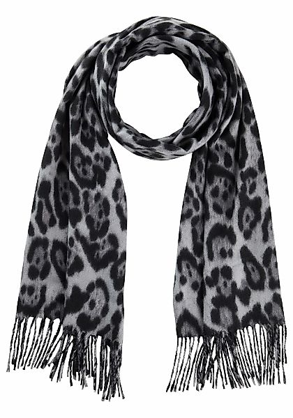 Laura Scott Modeschal, im trendigen Leopard-Design mit Fransen - NEW günstig online kaufen