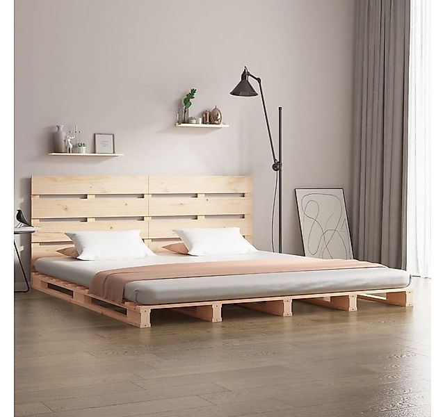 vidaXL Bettgestell Massivholzbett 150x200 cm Kiefer 5FT King Size Bett Bett günstig online kaufen