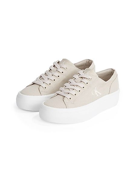 Calvin Klein Jeans VULC FLATFORM LOW CV MG Plateausneaker, Schnürschuh, Fre günstig online kaufen