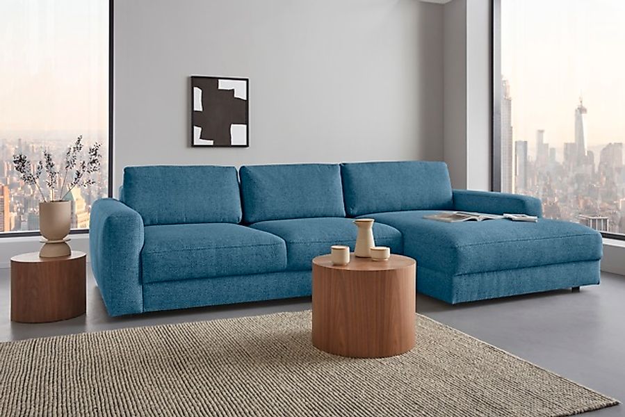 Home affaire Ecksofa »Bloomfield, elegant, viel Platz, Mega Couch, Breite 3 günstig online kaufen
