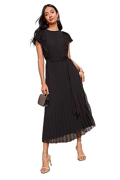 Friends Like These Plisseekleid Friends Like These Chiffon-Midikleid, Curve günstig online kaufen