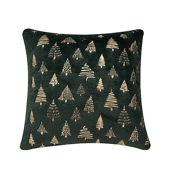 CLTYQ Kissenbezug Kissenbezug Weihnachten Glitter gedruckt Dekorative Kisse günstig online kaufen
