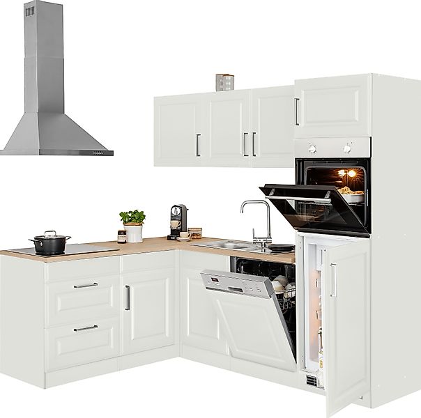 KOCHSTATION Winkelküche "KS-Stockholm" mit E-Geräten,230 x 170 cm, wahlweis günstig online kaufen