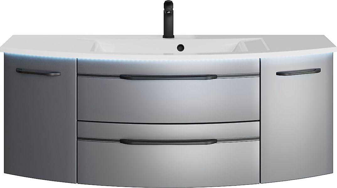 Saphir Waschtisch "Serie 7045 Mineralmarmor-Waschtisch und Unterschrank, 13 günstig online kaufen