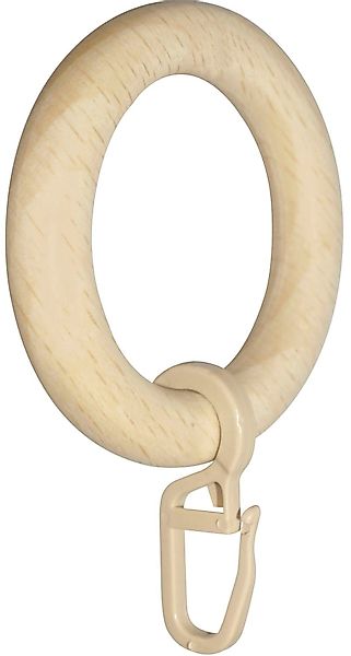 GARESA Gardinenring Holzring mit Haken, (20-St), günstig online kaufen