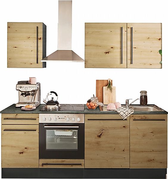 BASIC by Balculina Küchenzeile "Jazz" Breite 220 cm, wahlweise mit E-Geräte günstig online kaufen