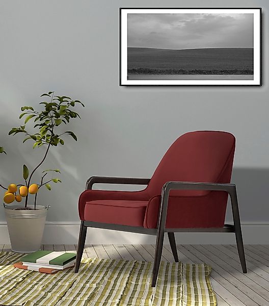 Home affaire Sessel "Braga" wahlweise mit Gestell aus Eiche in dunkel oder günstig online kaufen