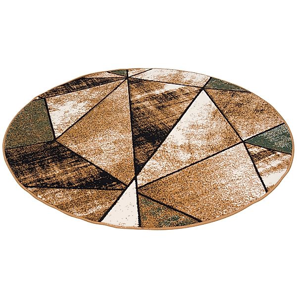 Pergamon Designteppich Designer Teppich Brilliant Magic Rund, Rund, Höhe: 6 günstig online kaufen