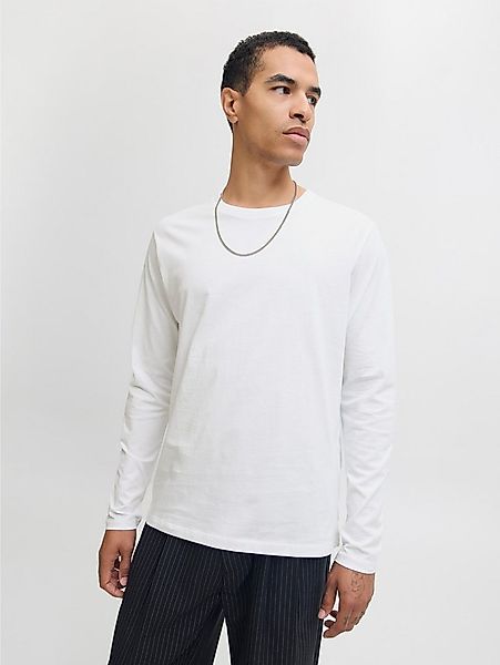 Jack & Jones Rundhalsshirt JJEORGANIC BASIC TEE LS O-NECK NOOS günstig online kaufen