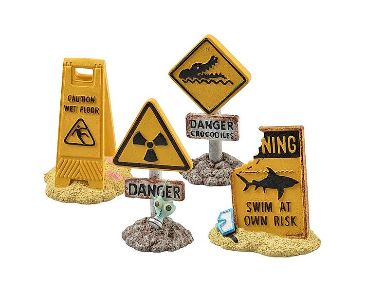 Europet-Bernina Aquariendeko Aquariumdekoration Warnschild günstig online kaufen