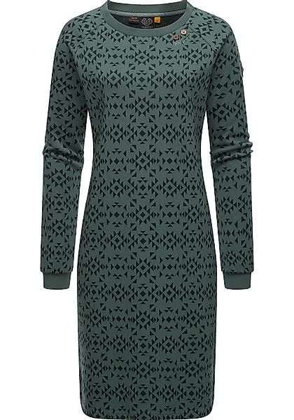 Ragwear Sweatkleid "Dassa Aztec" Ohne Taschen stylisches Langarmkleid für d günstig online kaufen