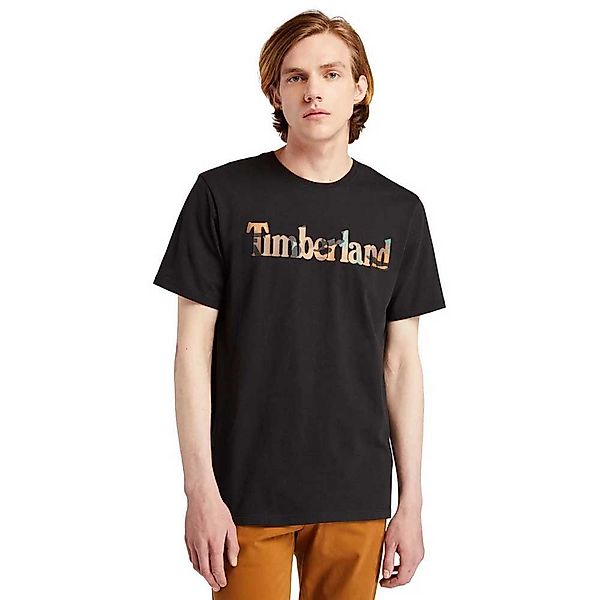 Timberland Outdoor Heritage Seasonal Camo Linear Logo Kurzarm T-shirt L Bla günstig online kaufen