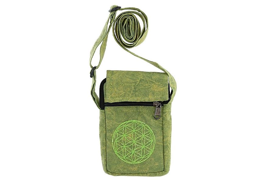 KUNST UND MAGIE Schultertasche Handytasche Brustbeutel Hippie Crossbody Bag günstig online kaufen