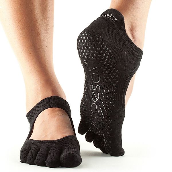 ToeSox Sportsocken Full-Toe Bellarina Black Gr. günstig online kaufen
