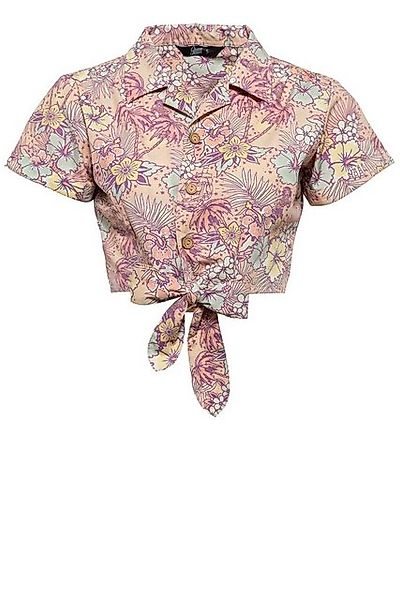 QueenKerosin Shirtbluse mit hawaiianischem Muster günstig online kaufen