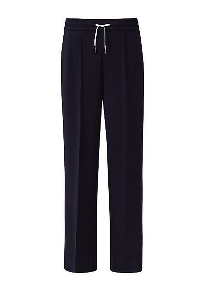 s.Oliver Chinos Hose Wide-Leg-Hose aus Scuba mit Kontraststreifen günstig online kaufen