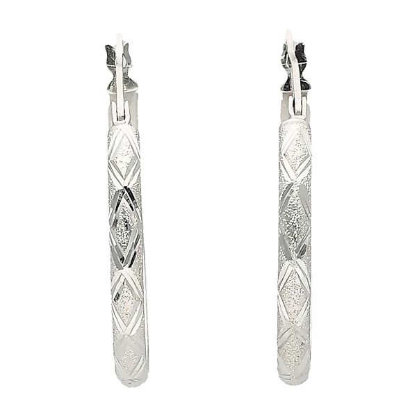 Smart Jewel Paar Creolen diamantiert, Silber günstig online kaufen