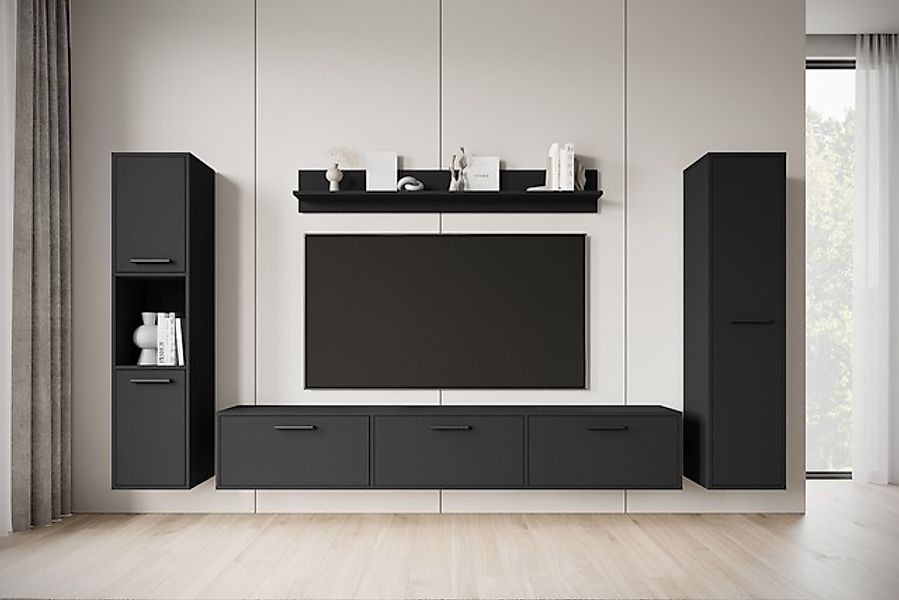 INOSIGN Wohnwand »BOGOTA XL, Vitrine Türanschlag links/rechts wechselbar« K günstig online kaufen