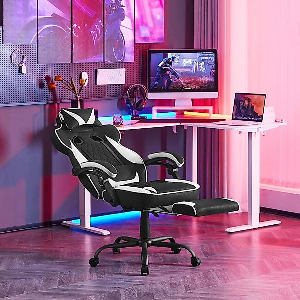 Woltu Gaming-Stuhl (1 St), mit Taschenfederkissen, günstig online kaufen