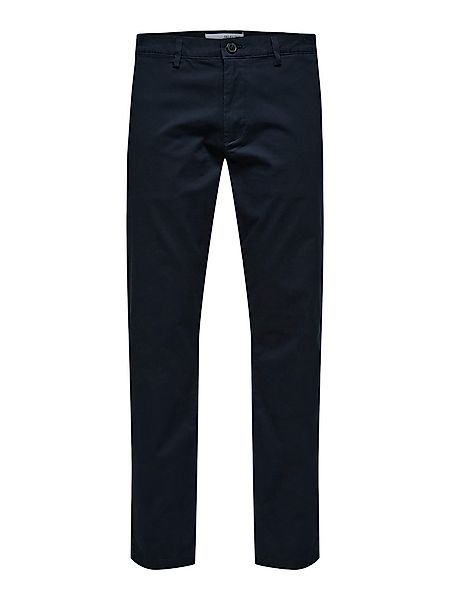 Selected Homme Herren Chino Hose SLHSLIM-NEW MILES - Slim Fit Blau Grau Grü günstig online kaufen