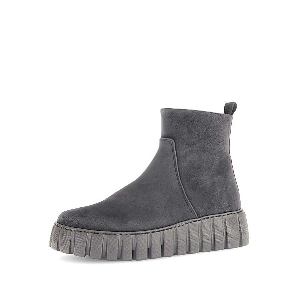 Gabor Plateau Stiefelette Rauleder Plateaustiefelette günstig online kaufen