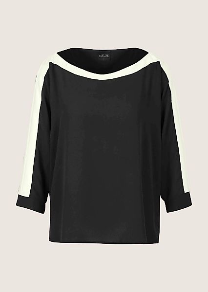 MADELEINE Langarmbluse "Blusenshirt Businessbluse im Colour Blocking-Stil" günstig online kaufen
