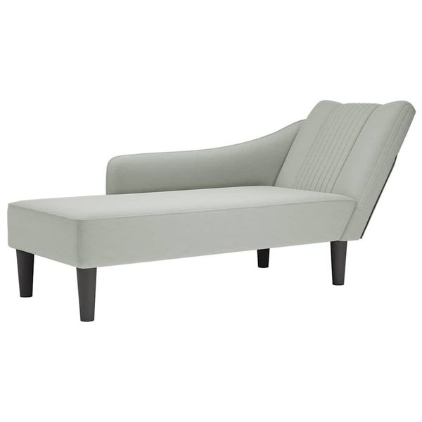 vidaXL Chaiselongue Chaiselongue mit Rechter Armlehne günstig online kaufen