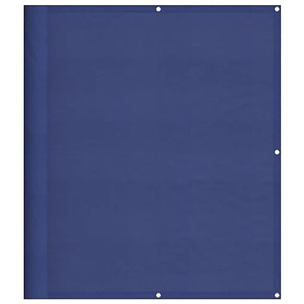 vidaXL Balkon-Sichtschutz Blau 120x700 cm 100 % Polyester-Oxford 4000291 günstig online kaufen
