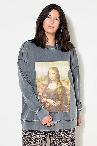 Studio Untold Sweatshirt Sweatshirt oversized Mona Lisa Vintage Look günstig online kaufen