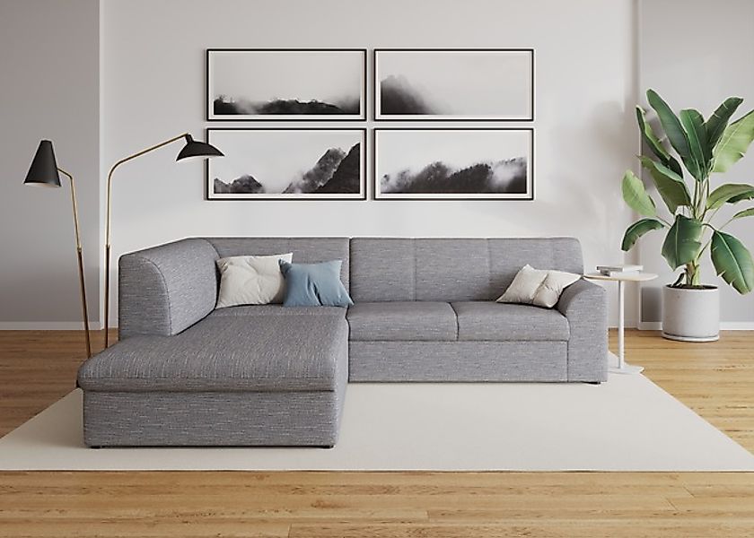 DOMO collection Ecksofa »Topper zeitlos elegant, kompakte Stellmaße, OTTOs günstig online kaufen