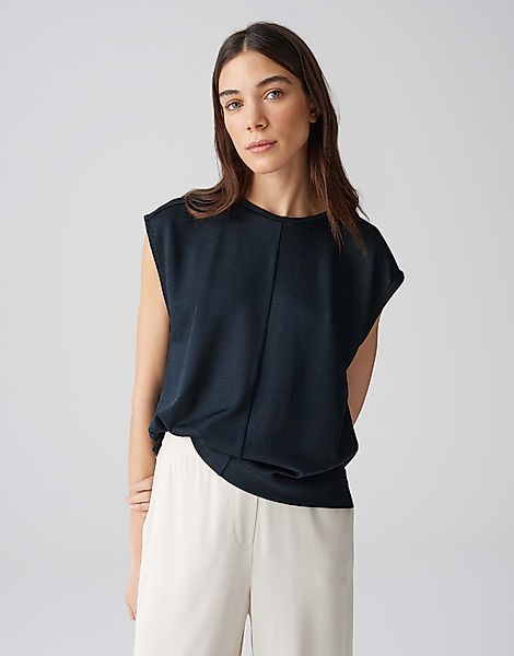 OPUS Kurzarmshirt SLUMMI Regular mit feiner günstig online kaufen