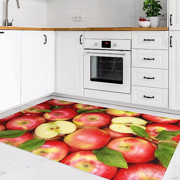 Vinyl-Teppich Saftige Äpfel günstig online kaufen