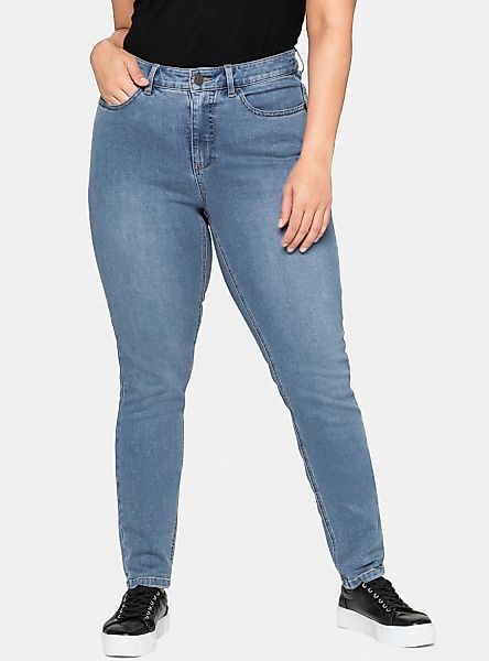 Sheego Stretch-Jeans 1 Stk. tlg. günstig online kaufen