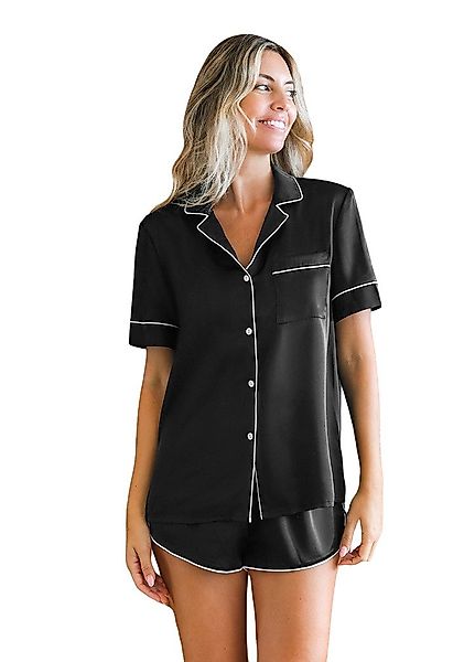 Cupshe Shorty Daily bequem geknöpft Kurzarm günstig online kaufen
