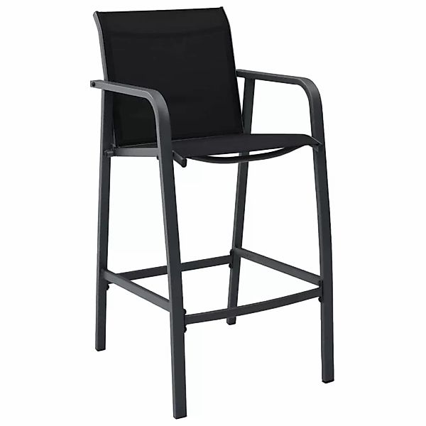 vidaXL Gartenstuhl Garten-Barstühle 4 Stk. Grau günstig online kaufen