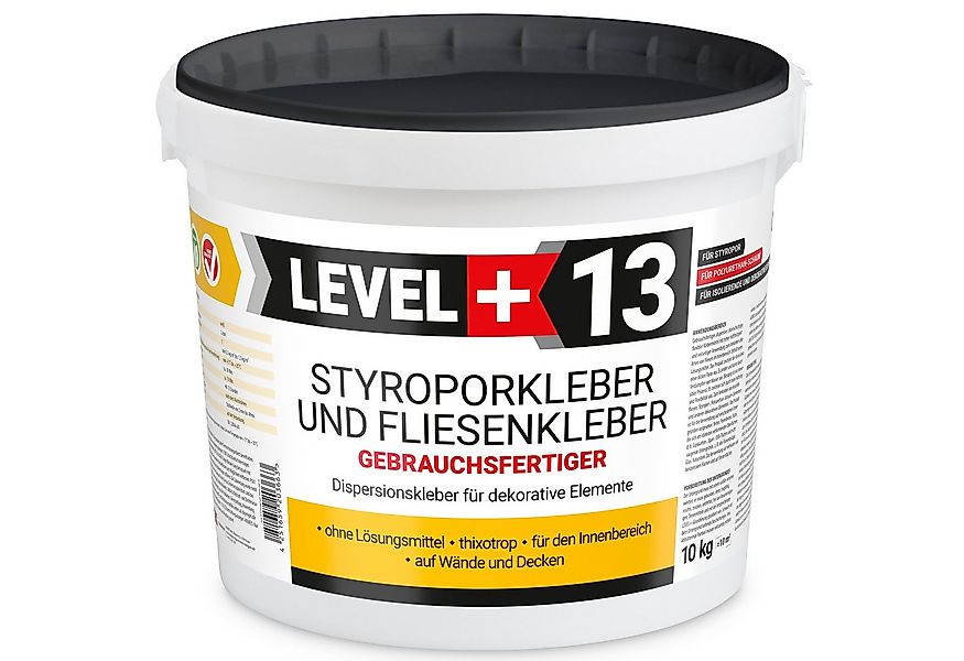 Level+ Dispersionskleber Styroporkleber Dispersionkleber Deckenplatten L+13 günstig online kaufen