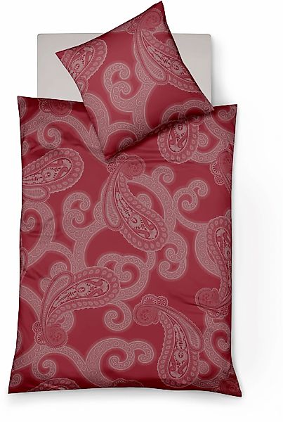 fleuresse Bettwäsche "Lech 4312" 3 tlg. Jacquard Flanell, Baumwolle, in Gr. günstig online kaufen
