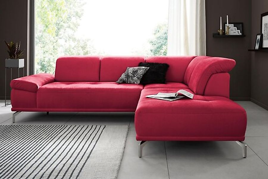 Places of Style Ecksofa »Caluna«, Inkl.Sitztiefenverstellung, wahlweise mit günstig online kaufen