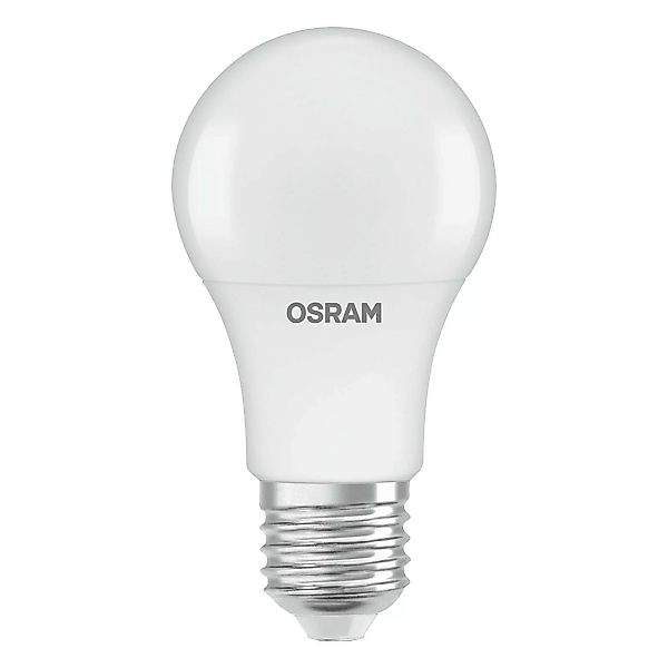 Osram LED-Lampe Classic A Glühlampenform Matt E27, 6W 470 lm Warmweiß günstig online kaufen