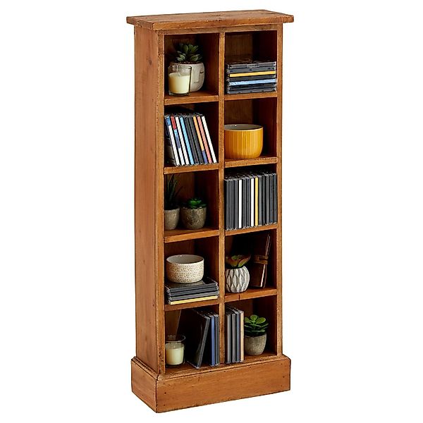 IDIMEX CD-Regal ADET, Bücherregal ADET Mahagoni günstig online kaufen