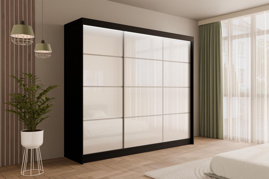ALTDECOR Schiebetürenschrank PEKA3 (Kleiderschrank Garderobenschrank mit günstig online kaufen