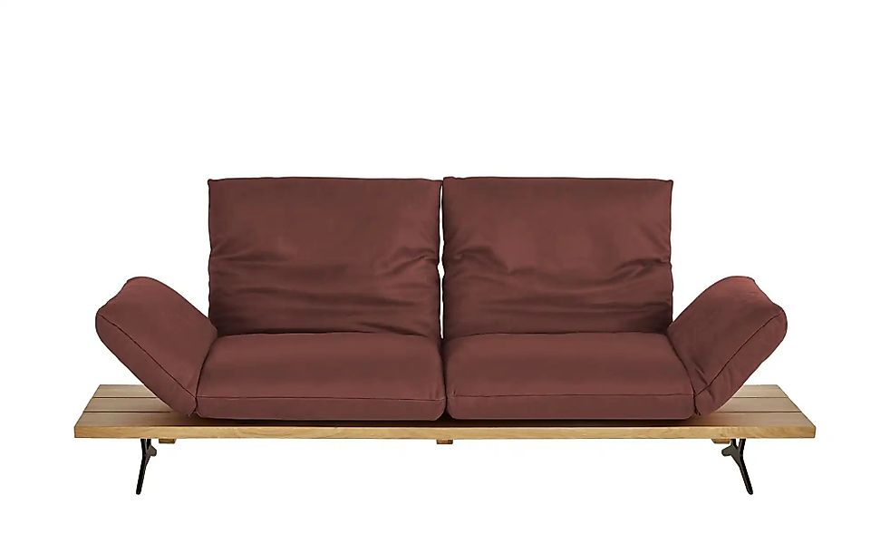 KOINOR Ledersofa  Marilyn ¦ rot Polstermöbel > Sofas > 2-Sitzer - Höffner günstig online kaufen
