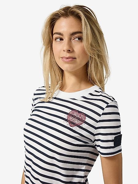 SUPER.NATURAL T-Shirt für Damen, nachhaltig, Merino mit Sommer-Motiv, atmun günstig online kaufen