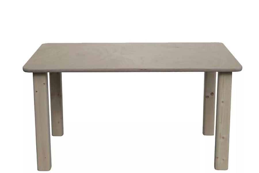 Kindertisch - Natur - Rechteckige Tischplatte - Neu günstig online kaufen