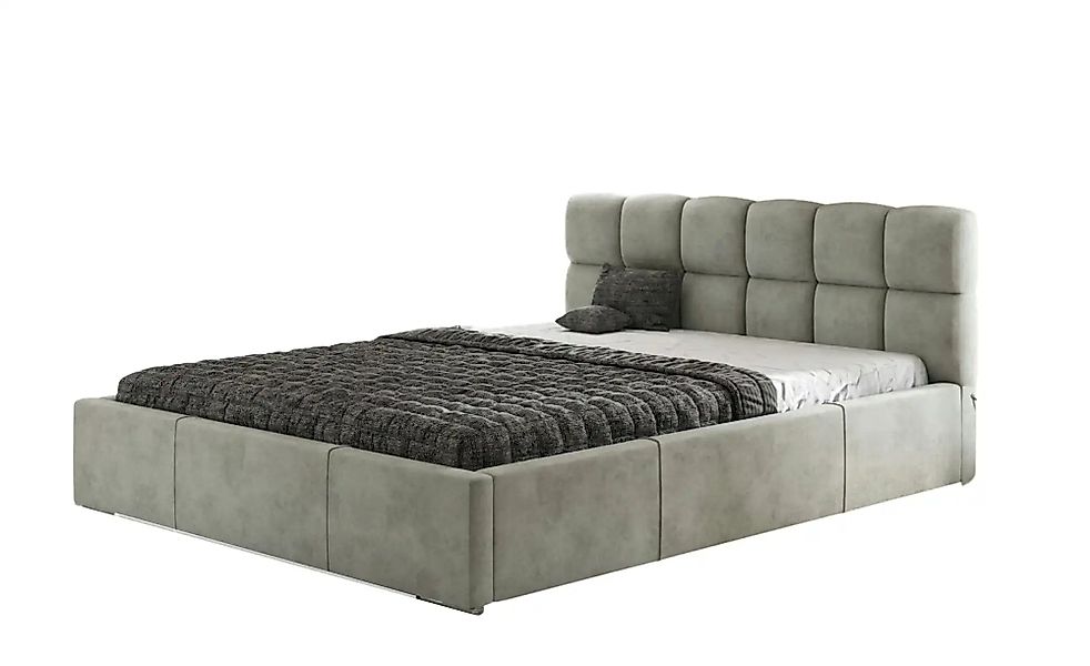 Polsterbett mit Stauraum Paignton ¦ silber ¦ Maße (cm): B: 176,5 H: 95 Bett günstig online kaufen