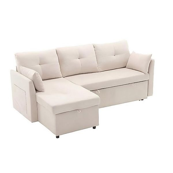 Odikalo Chaiselongue L-Form modulare Couch Loungesofa umkehrbar Stauraumsit günstig online kaufen